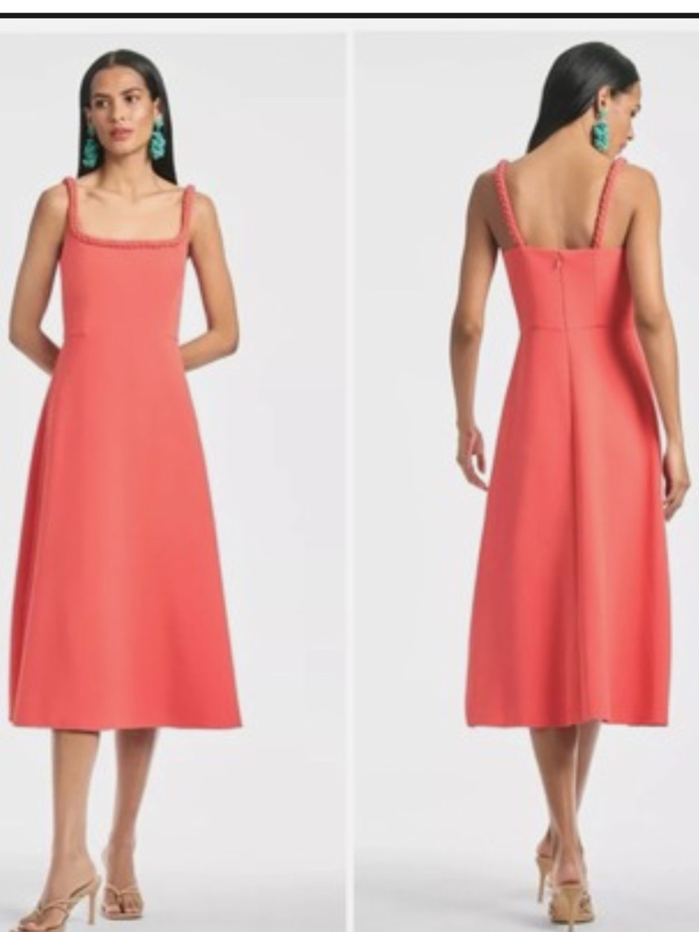 Sachin + Babi Coral Steph dress size 4 NWT